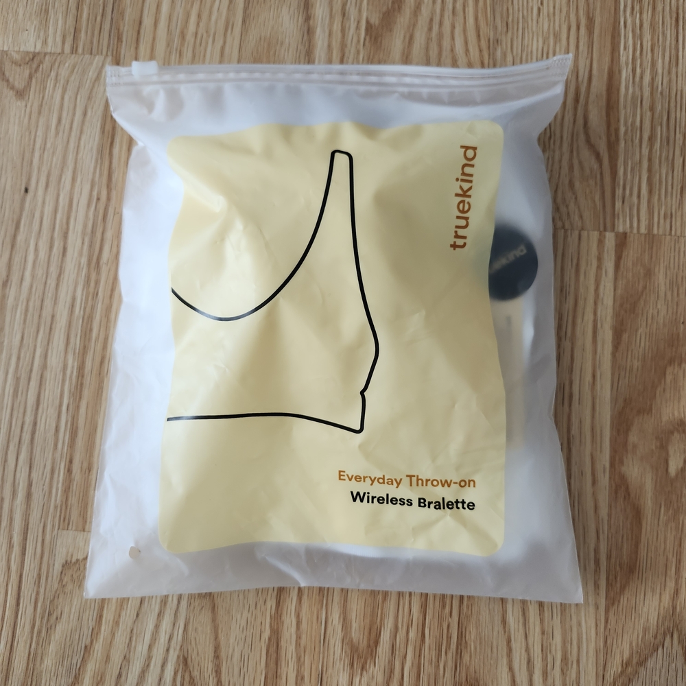 Shapermint Truekind Everyday Throw-on Wireless Bralette - Cream